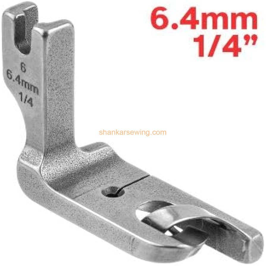 1/4 6.4MM PRESER FOOT 6.4 mm 1/4 Rolled Hemming Foot 