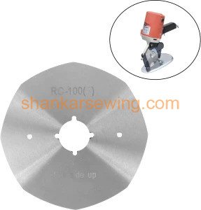 100MM ROUND KNIFE 100mm Round Knife Blade steel for cloth cutting machine Rotary Fabric Cutter  (100 mm) 125MM / 110MM