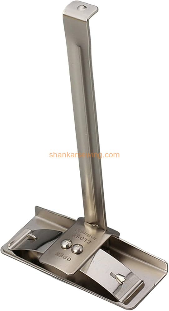 8INCHI LAYER CLUMP Cutting Bed Cloth Clamp Stainless Steel Wide Jaw Fabric Clamps Sewing Clip 8inches 