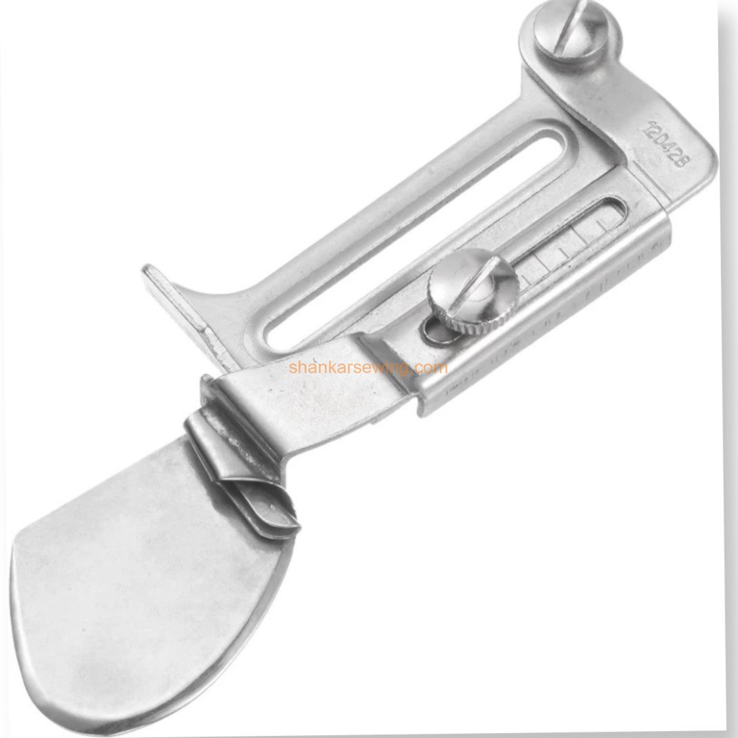 A11 5/8 A11 Sewing Binder, Flat Seamer Folder Adjustable Rolled Hem Foot Curling Device Presser Foot DDL-8100, DDL-8300, DDL-8500, DDL-8700, DDL-5550, and DDL-555