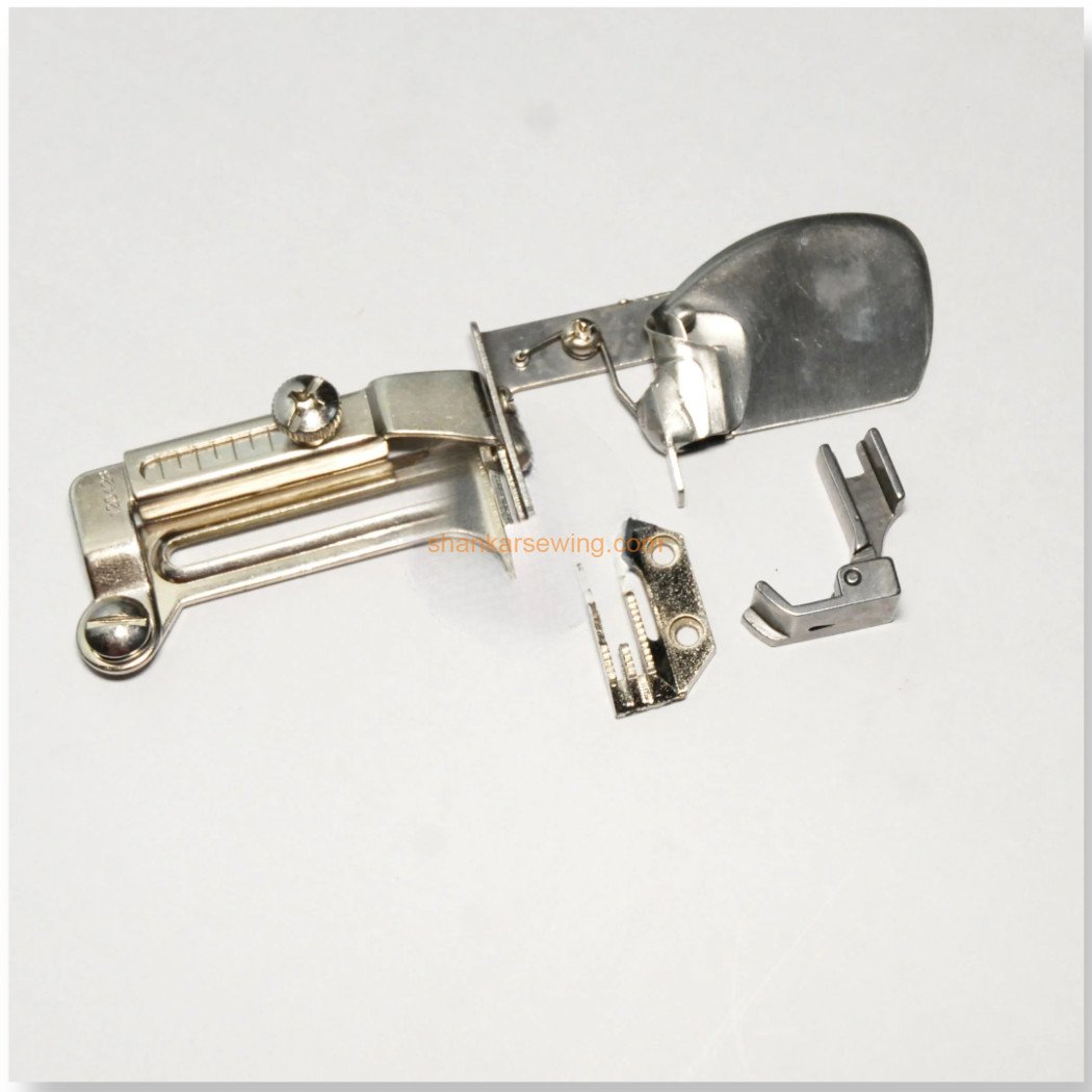 A70 5/16 A70 SPRING TYPE SWEING HEMMER FOLDER WITH GAUGE SET 5/16 DDL-8100, DDL-8300, DDL-8500, DDL-8700, DDL-5550, and DDL-555