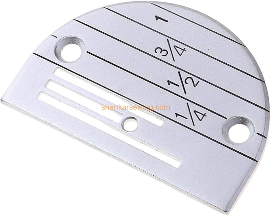 B33 NEEDLE PLATE B-33 PATRI DDL-8100, DDL-8300, DDL-8500, DDL-8700, DDL-5550, and DDL-555