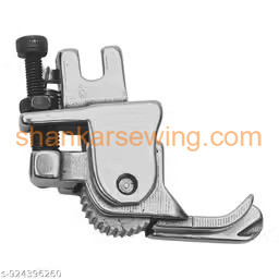 CR1/32N STEELTEETH ROLLER CR1/32N Right-Side Compensating Steel Roller Presser Foot &ndash; 1/32" Precision Edge Stitching Foot for Industrial Sewing Machines DDL-8100, DDL-8300, DDL-8500, DDL-8700, DDL-5550, and DDL-555