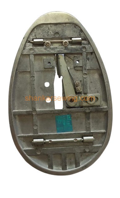 ROUND CUTTING MACHINE / TAKING / BL BASE PLSTE FOR 2 ROLLER FOR DE-TECH 125MM CLOTH CUTTING MACHINE 125MM / 110MM