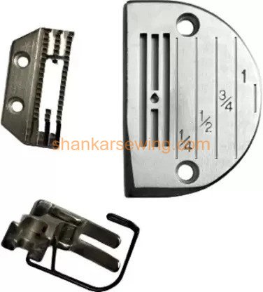 FD E16 NEEDLE PLATE|FD FEED D |PRESSER FOOT JACK FD NEEDLE PLATE  FEED DOG PRESSER FOOT JK-9100, JK-9100B, F4, F5, A2, A2S, A3, A4, and A5