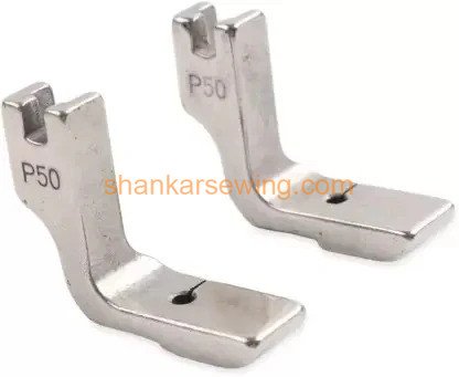 P50 PRESSER FOOT P50 GATHERING PRESSER FOOT INDUSTRIAL SEWING MACHINE For Stitching with High Shank  (Pack of 2) 