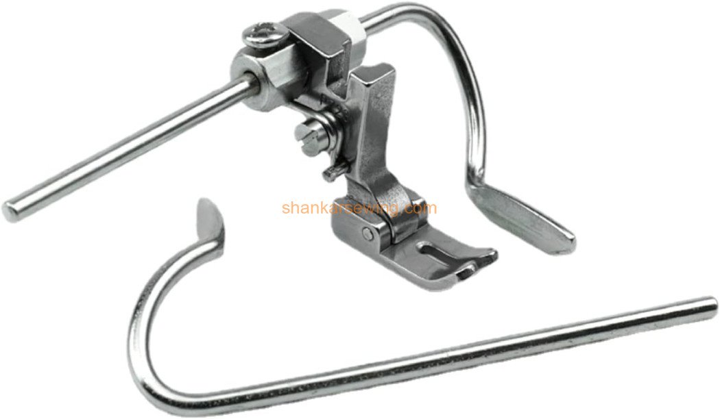 P723 Left/Right Guide Quilting Presser Foot Flat Double Guide Bar Gauge Presser Foot 