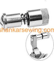 QUICK CHANGER SCREW Presser Foot Quick Change Screw Device Fit Industrial Sewing Machine Parts Instant Clamp Spring Easy Presser Foot Holder Presser Foot Change Screws Clamps Adjustable Accessory Pack of 1 