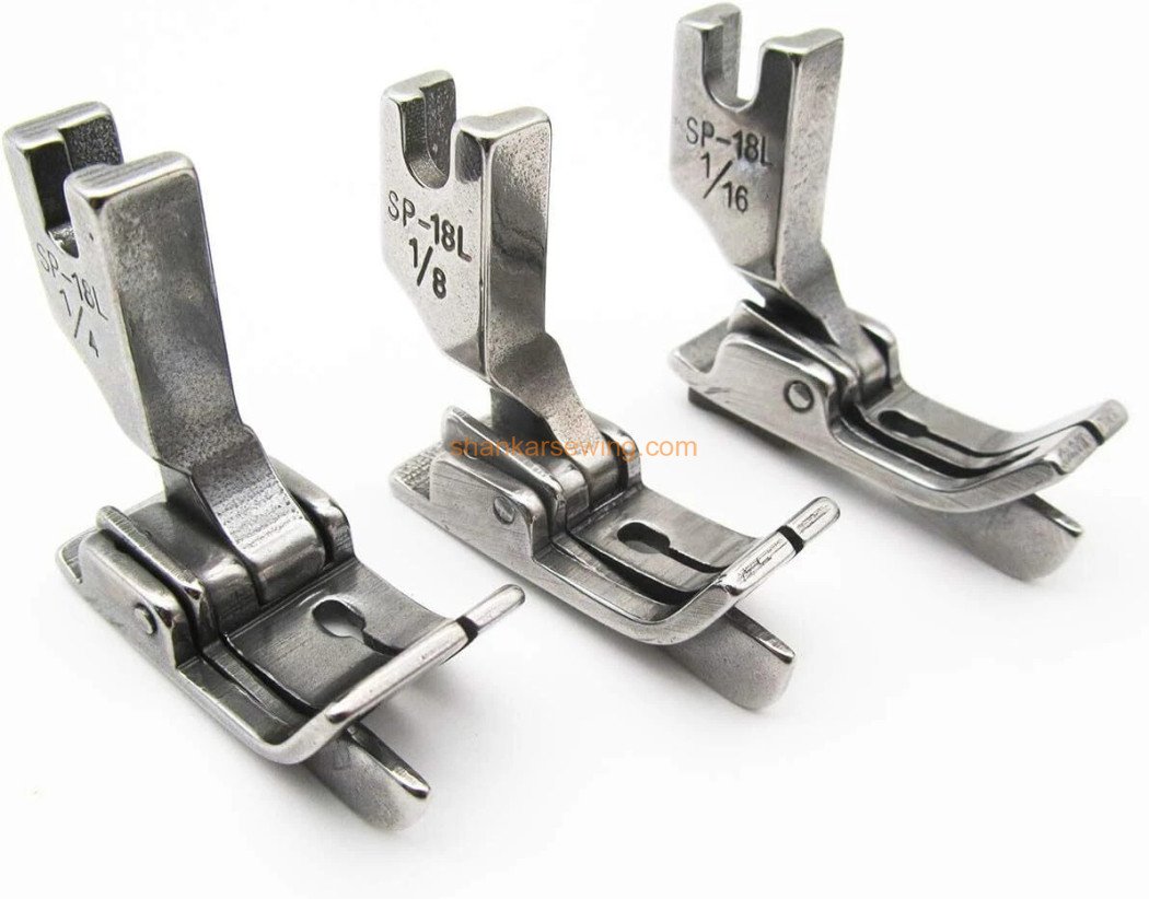 SP18L 1/4|1/8|1/16 SP18L COMBO PRESSER FOOT (PACK OF 3) 