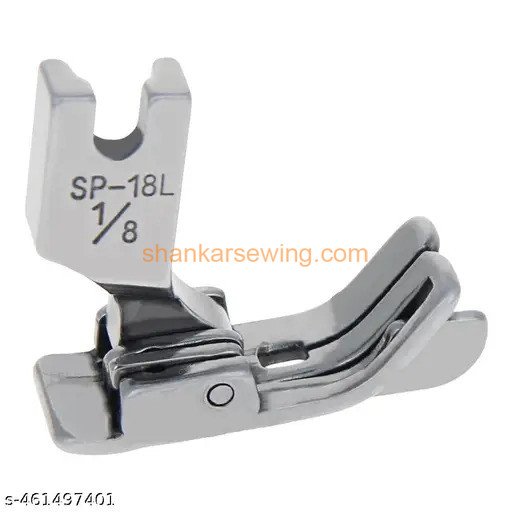  SP18L 1/8 Hinged Presser Foot Left Guide Lock-Stitch with HIGH Shank And Presser Foot 