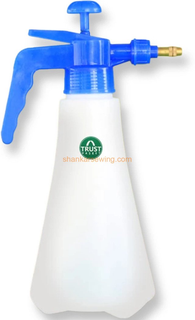  Pressure Spray Bottle for Plants, Gardening Pump Sprayer, Plant Spray Bottle 1000 ml Spray Bottle  (Pack of 1, White, Blue, Plastic) 