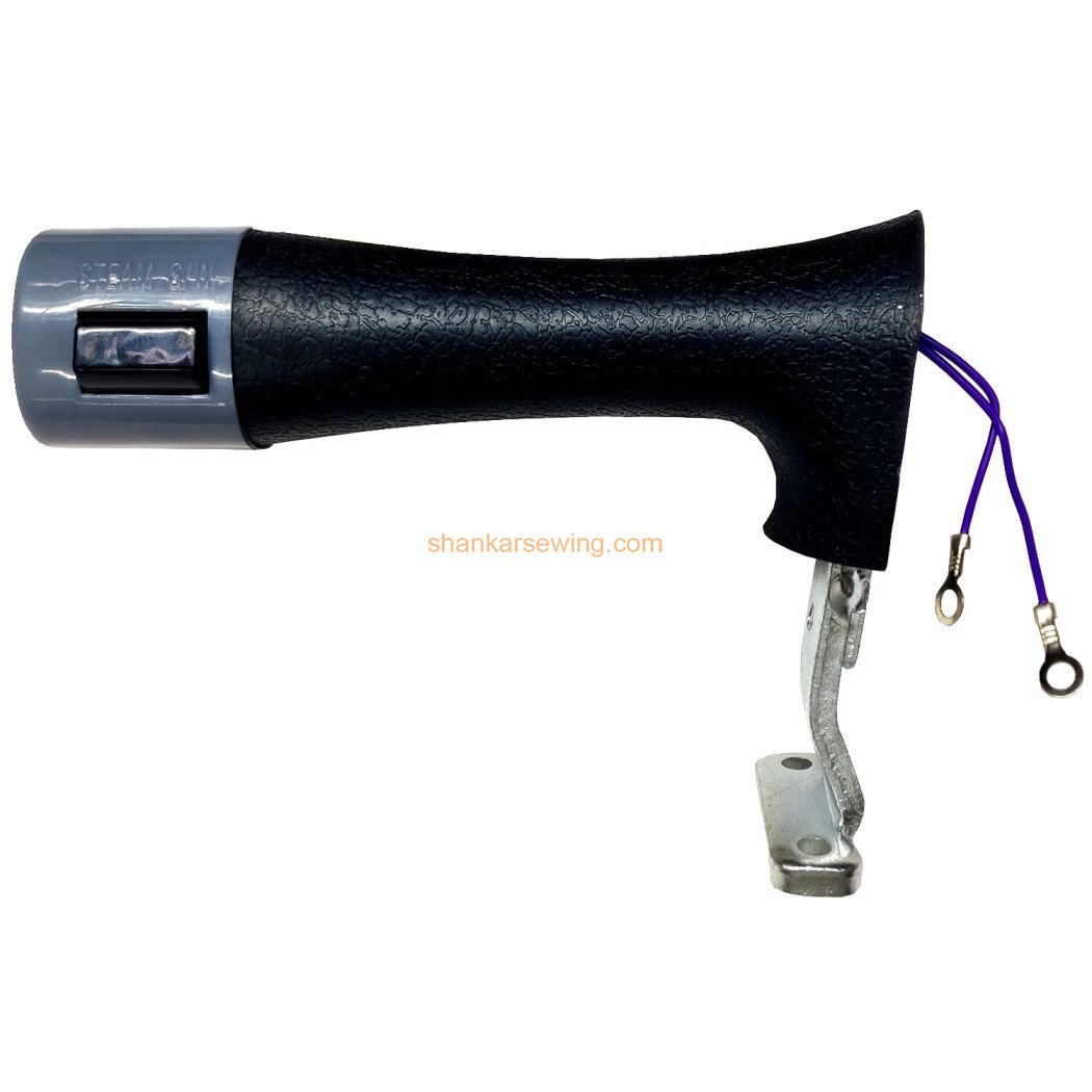 STEAM IRON HANDLE FOR ES-300L Steam Iron Handle For Es300L Uses For Gravity Iron All Type Of Es300L (Part Number E) Big Size irons Including Handle Cap Set Switch Pack of 1 (Black) ES-300L