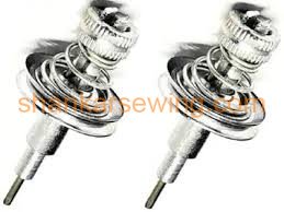 SV TENSION SET (16202) Tension for Domestic Machine for SV, half shuttle, Traditional black color sewing machine models (SV Tension, 2pc) Steel SV