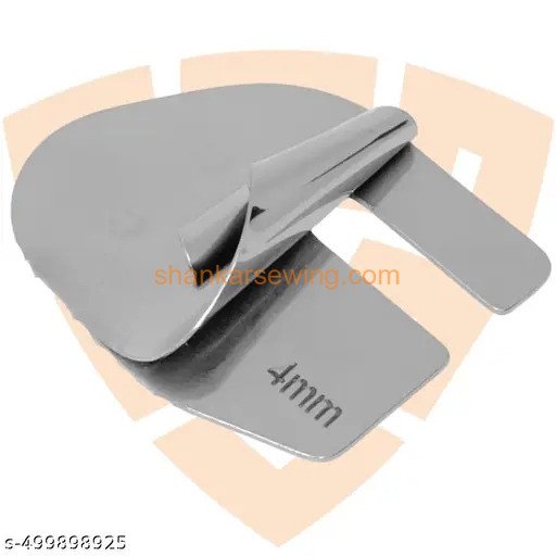 T17 HEMMING FOLDER (4MM) T17 HEMMING FOLDER (4 MM)hemming folder attachment FOR INDUSTRIAL LOCKSTITCH SEWING MACHINE (Pack of1 