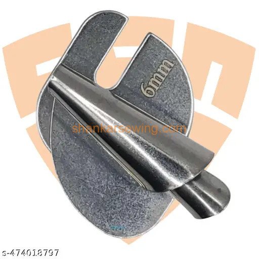 T17 HEMMING FOLDER (6MM) T17 HEMMING FOLDER (6 MM)hemming folder attachment FOR INDUSTRIAL LOCKSTITCH SEWING MACHINE (Pack of1 