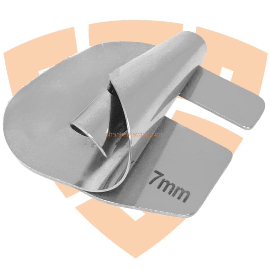 T17 HEMMING FOLDER (7MM) T17 HEMMING FOLDER (7 MM)hemming folder attachment FOR INDUSTRIAL LOCKSTITCH SEWING MACHINE (Pack of1 