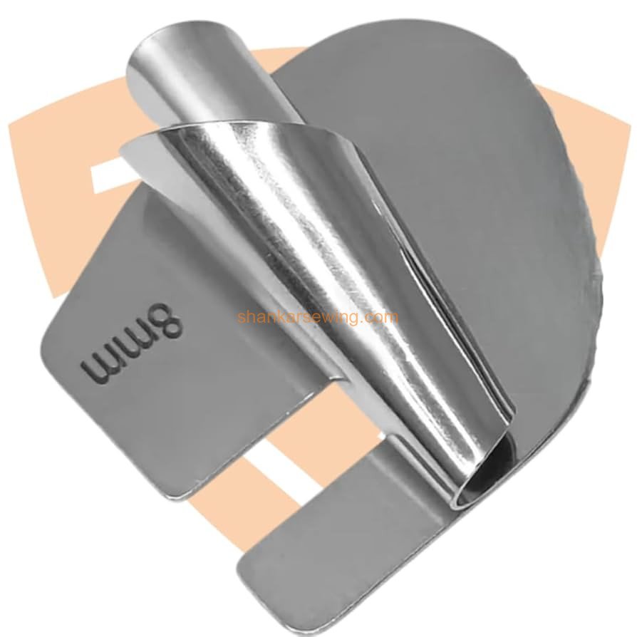 T17 HEMMING FOLDER (8MM) T17 HEMMING FOLDER (8 MM)hemming folder attachment FOR INDUSTRIAL LOCKSTITCH SEWING MACHINE (Pack of1 