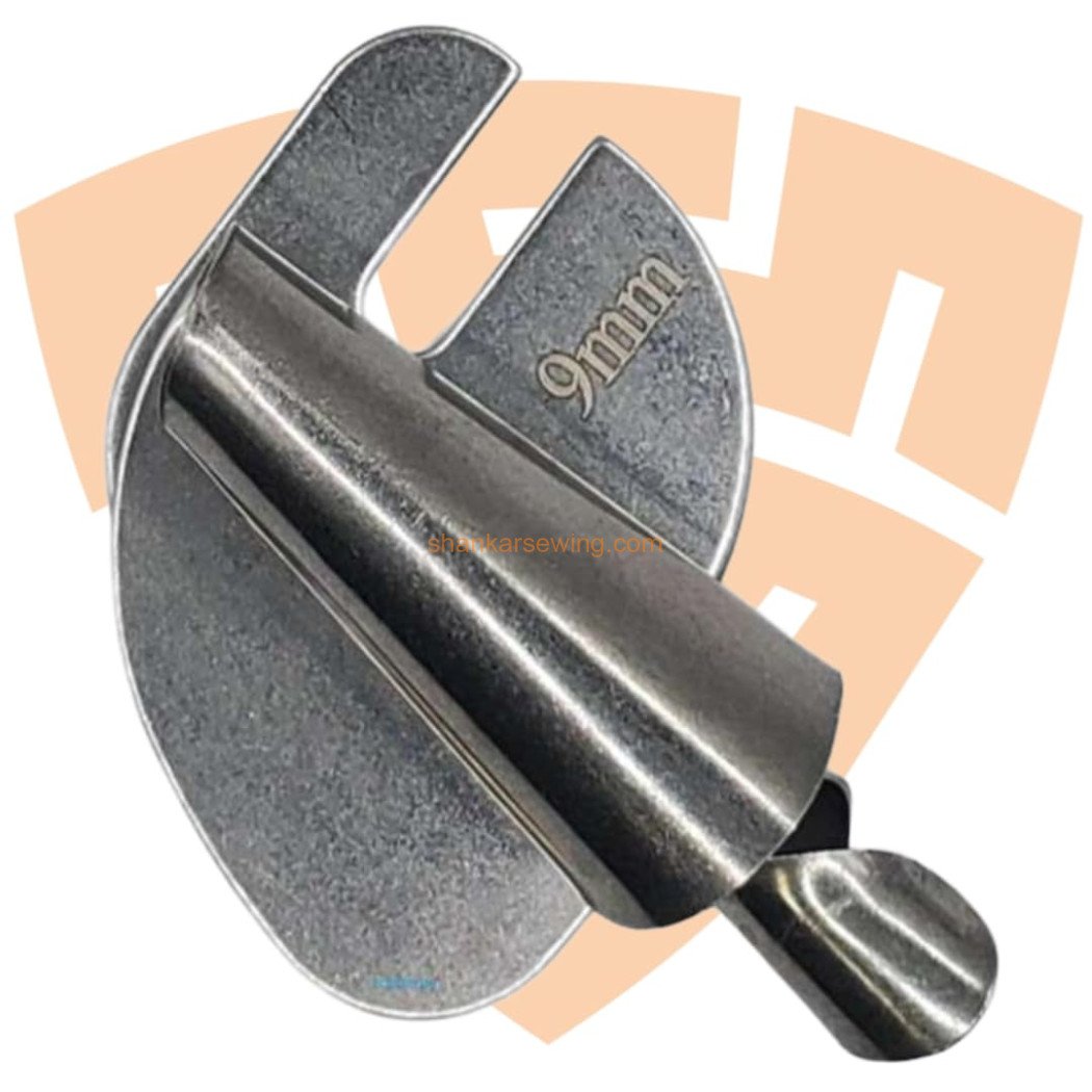 T17 HEMMING FOLDER (9MM) T17 HEMMING FOLDER (9 MM)hemming folder attachment FOR INDUSTRIAL LOCKSTITCH SEWING MACHINE (Pack of1 