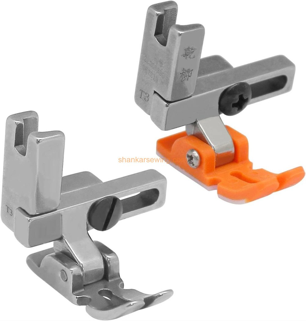 JUKI T3 UNIVERSAL Presser foot and Teflon presser foot PRESSER FOOT with High Shank  (Pack of 2) 