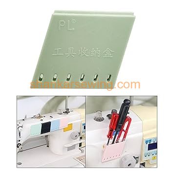 TOOL HOLDER Sewing Machine Tool Holder Storage Box for Tweezers Scissors Sewing Supplies Green | Sewing | Sewing Machine Accessories | Machine Parts & Attachments Brand: LOOM TREE 